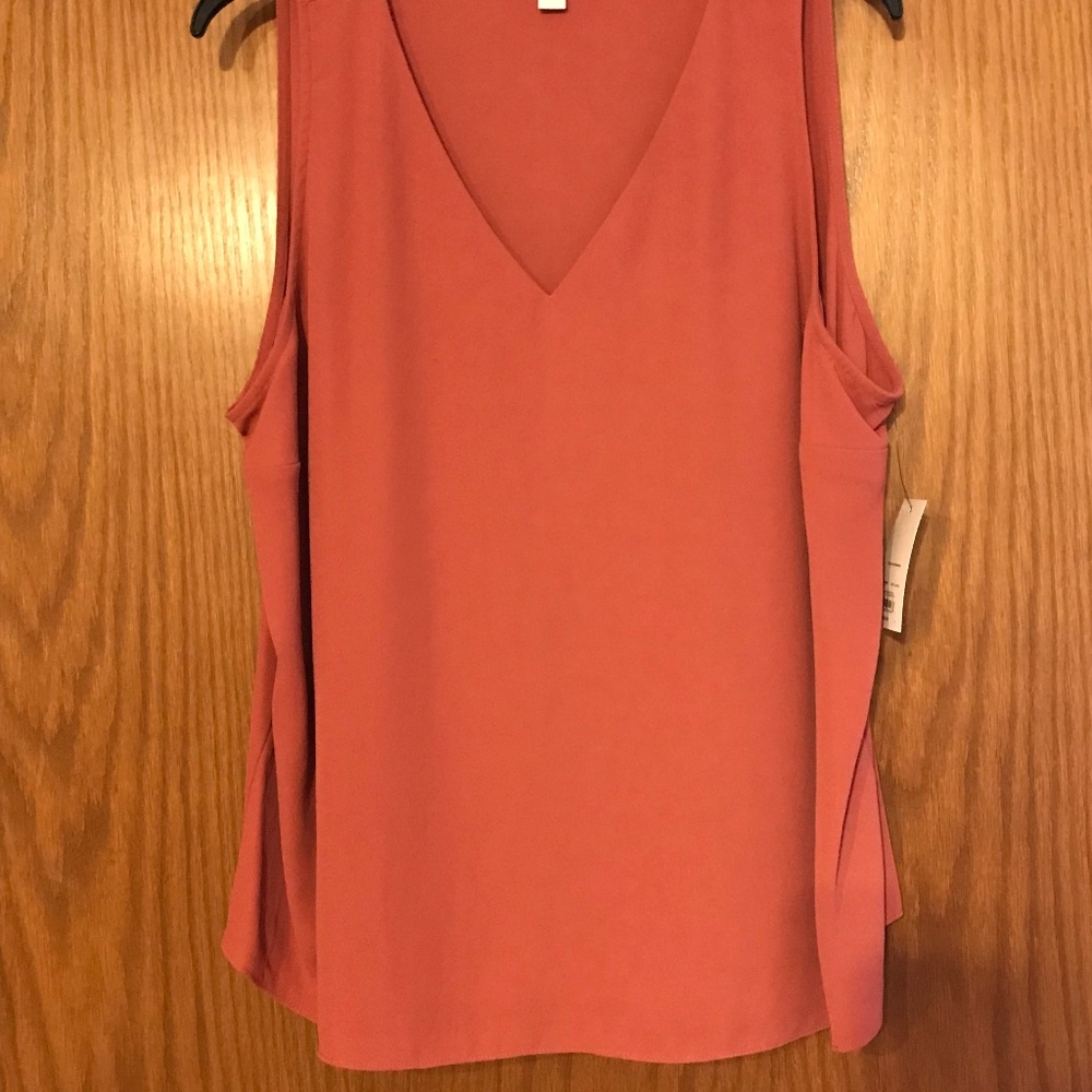 Nine West woman sleeveless top Xl dress accessory pant